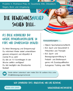 Die Bewegungsmacher GbR