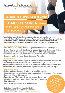 bodycheck Physio Fitness Gesundheit GmbH